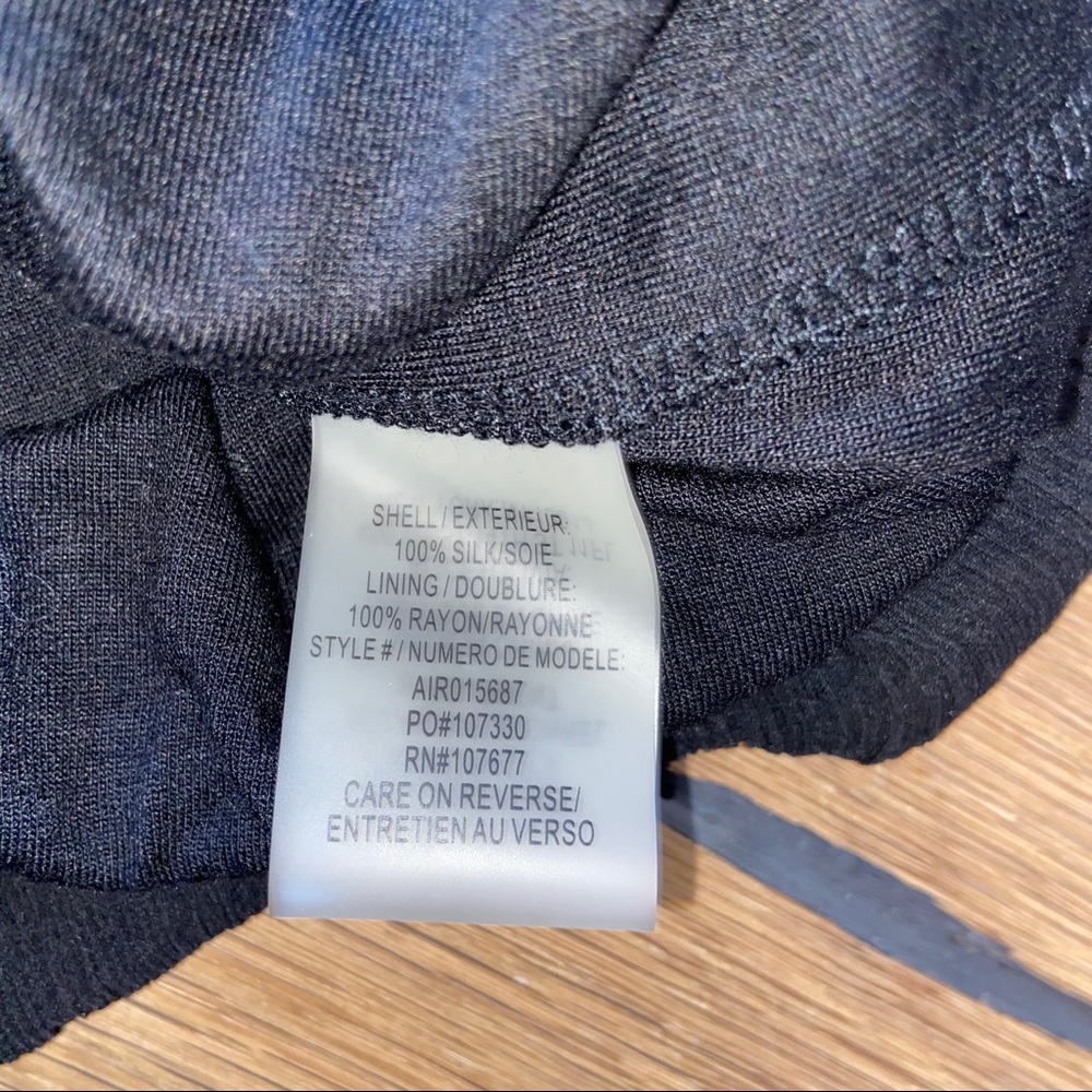 Alice + Olivia sheer overlay cold shoulder top - Picture 5 of 6